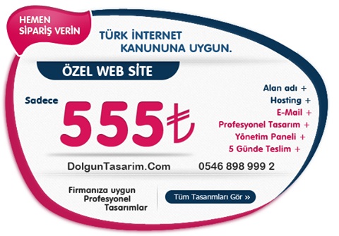 Mersin WebTasarım Paketleri - İbrahim Dolgun - Mersin Webtasarımcı - Mersin Web Hosting
